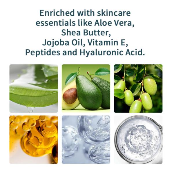 OEM private label and anti-wrinkle organic skincare set moisturizing travel mini set