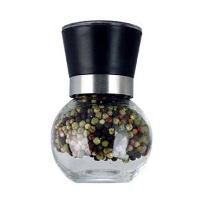 China Pepper Spice Manual 124mm 213g 100ml Glass Grinder Bottle wholesale