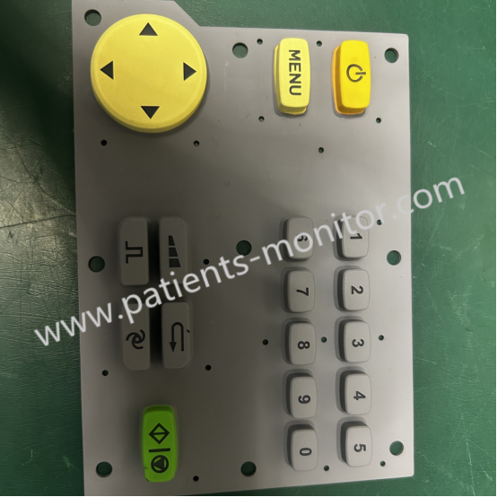 COMEN CM1200B 12-Channel ECG Machine Silicon Key Membrane Used Medical Equipment Spare Parts