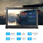 UHD 3840X2160P Portable Gaming Monitor PS4 With FreeSync Built In Speaker