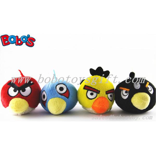 Colorful Lovely Plush Bird pet dog toy with squeaker for dog cat