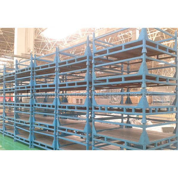 Warehouse portable stacking adjustable metal tire rack storage system