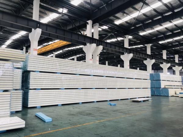Quality 100mm Thick Cold Room Insulation PUR Sandwich Panel for sale