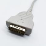 Reusable TPU EKG Trunk Cable For GE Marquette