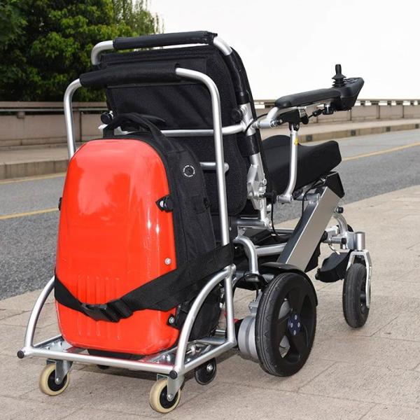 Max 36km Foldable Lightweight Electric Wheelchair For Handicapped
