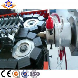 China Twin Screw PVC Pipe Extrusion Machine Double Wall Corrugated Pipe Machine 20m/Min wholesale