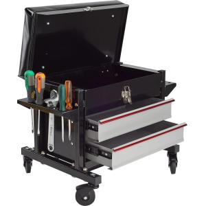 Dual Side Rolling Tool Tray Automotive Creeper Seat