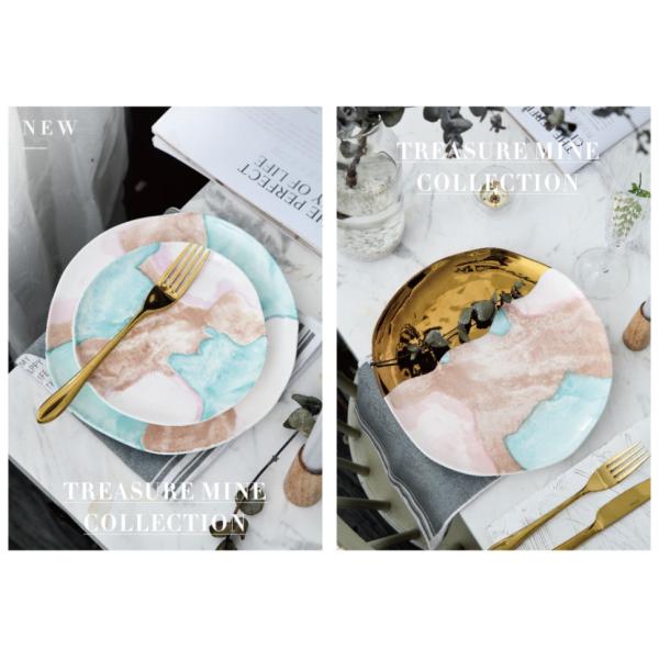 13" Auratic Fine China Dinnerware Set