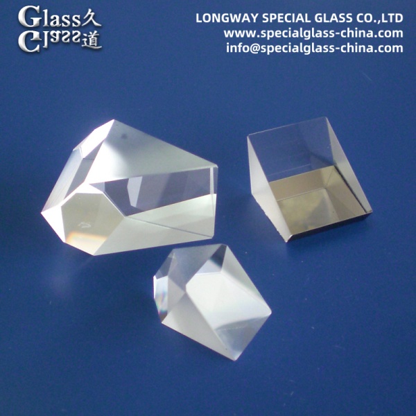 OEM Fused Silica Glass Optical Prism Lenses For Medical Equipment