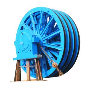 China Mine Hoist 6000mm Dia Wire Rope Sheave Wheel wholesale