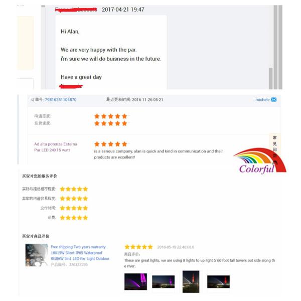 18x10W 4in1 RGBW LED Bridge Lighting LED Wall Washer Bridge lighting