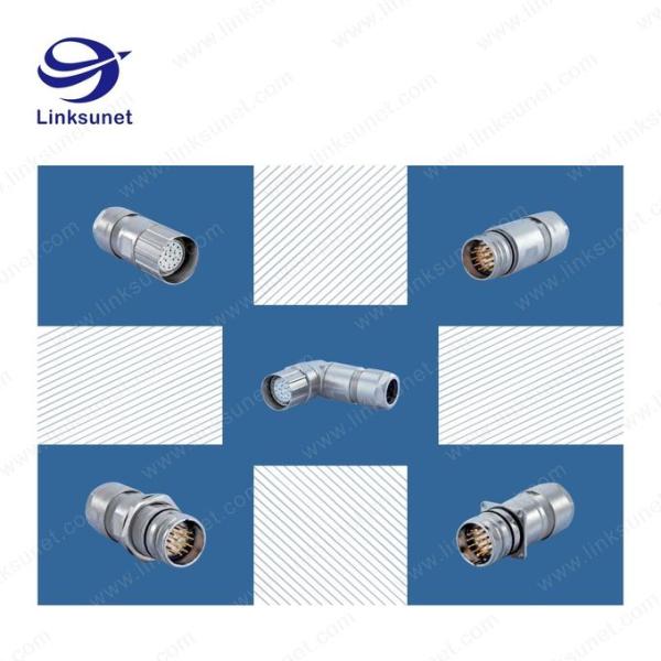 Robot Teaching Device Soldering Wiring Harness Copper Zinc Alloy Straight Connector