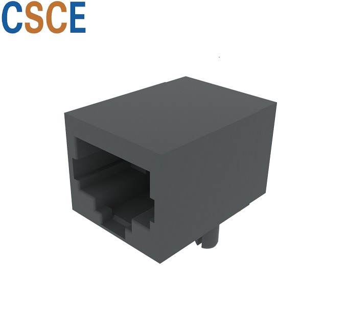 China Unshielded Post RJ45 Ethernet Connector , RJ45 Connector Port 8 Pin 8 Contact wholesale