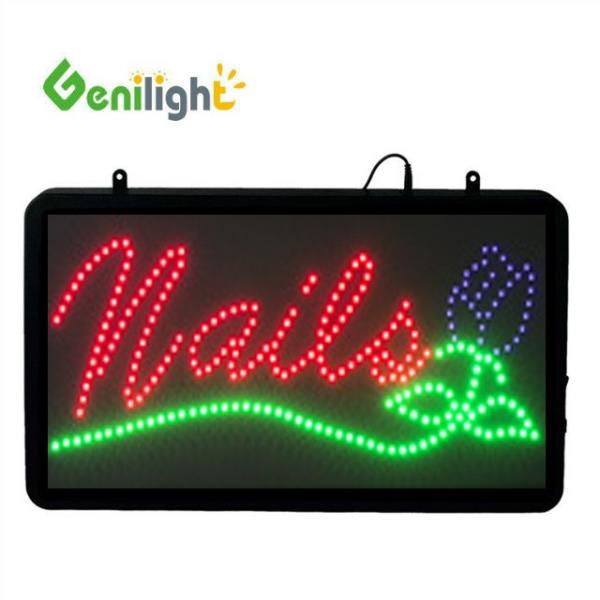 Brightness Genilight Indoor 56*33cm Super Brightness Custom LED Open Display LED Sign