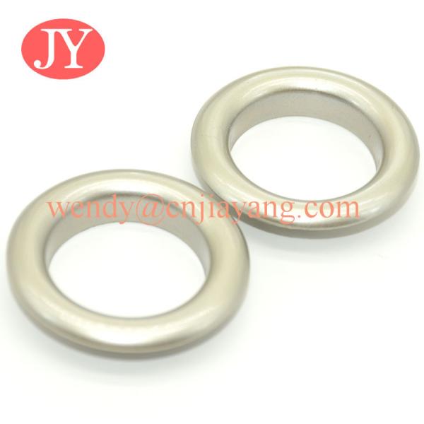 jiayang wholesale price Glossy gold precision banner iron eyelets and grommets