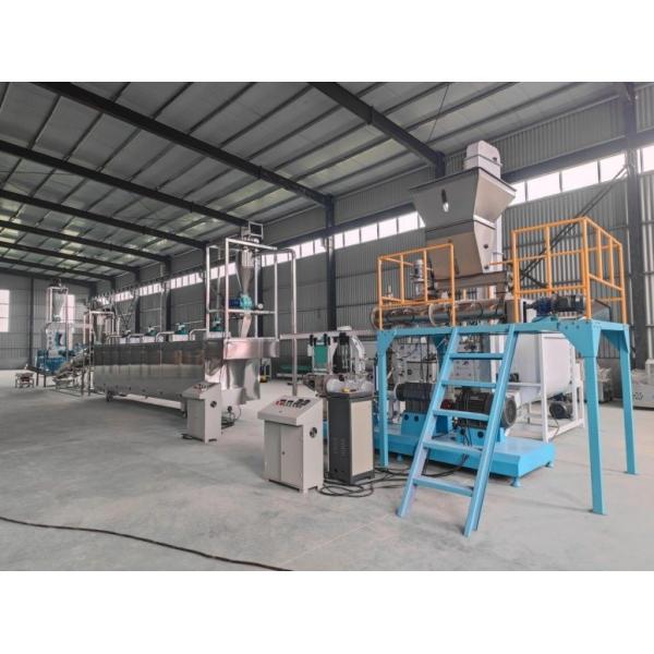 Twin Screw Pet Feed Extruder High Output Shrimp Fish Feed Pellet Extruder