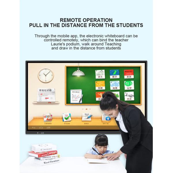 All In One Interactive Flat Panel 70 Inch Touch Screen Monitor