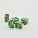 Screwless 3.5mm pitch pluggable spring clamp terminal block HEADER