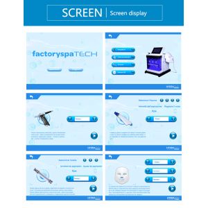 5 In 1 Oxygen Hydrafacial Machine SPA660 PLUS Multifunctional Dermabrasion