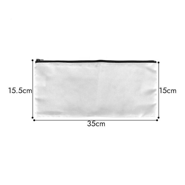 DIY Custom Sublimation Make Up Bag Personalized Pencil Pouch Cosmetic Bag