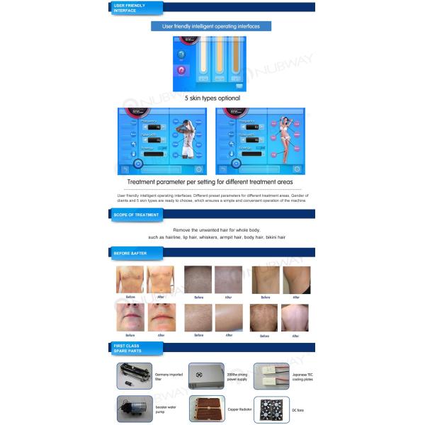 The new laser hair removal 808nm with high strengh