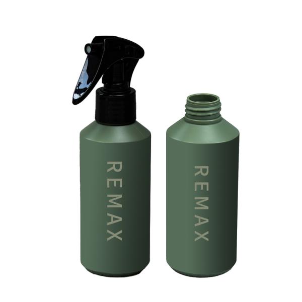 Trigger Sprayer 150ml HDPE Slanted Shoulder Bottle Empty Cosmetics Packaging For