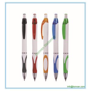 China logo brand plastic ballpoint pen, brand gift pen for advertising wholesale
