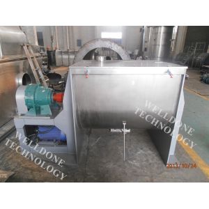 SUS316L Ribbon Blender Machine , High Mixing Precision Spiral Ribbon Mixer