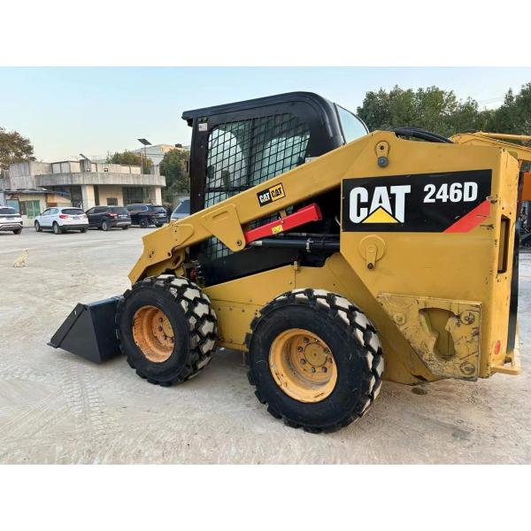 CAT 246D Used Skid Steer Loader 44HP With Tier 4 Diesel Engine