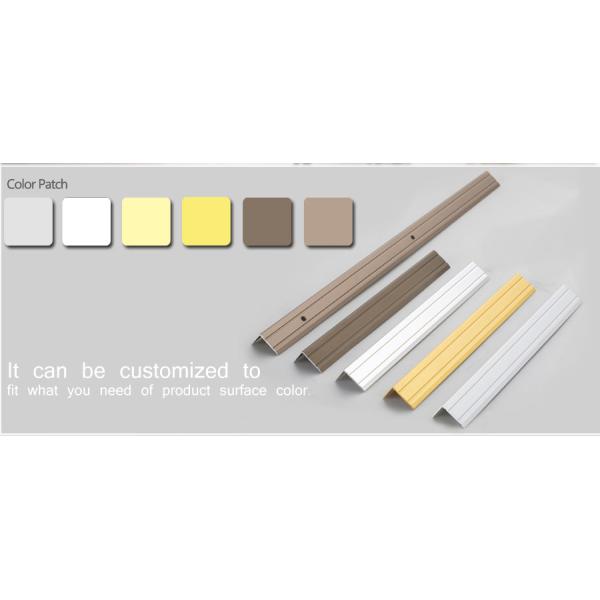 Milling/Punching/Drilling Aluminum Tile Trim Profile with Angle Shape