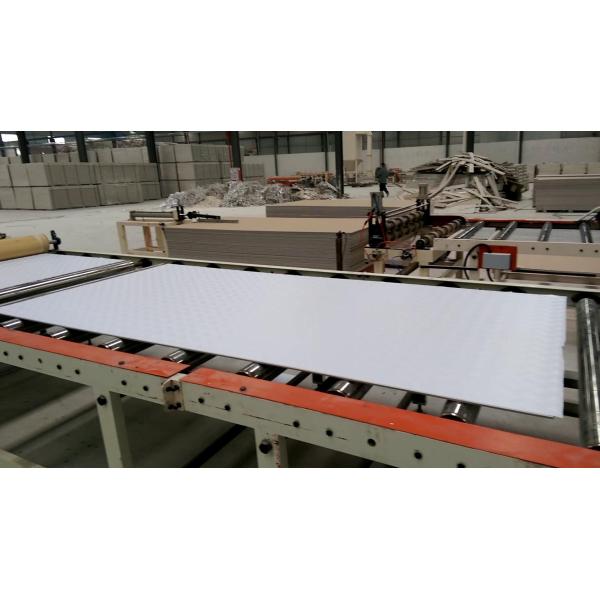 PVC Laminated Gypsum Board Cutting Machine From 4 By 8 To 2 By 2