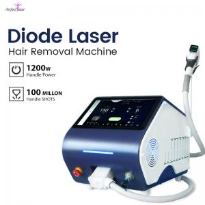 China Portable Flawless 808nm Diode Laser Hair Removal Machine 3 Wavelength wholesale