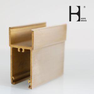 China Extruded Profiles Copper With Special Shapes Brass Extrusions Copper Alloy Extrusion Profiles Brass Customized Profiles on sale