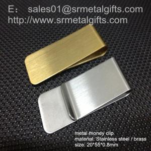 China Luxury brass money clip wallet for sale, ready mold, solid brass money clip selection, wholesale
