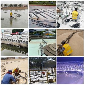 2" Stainless Steel Frothy Foam Jet Fountain Nozzle