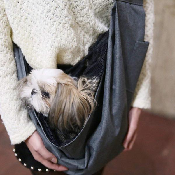 High Safety Pet Sling Carrier Bag With Adjustable Strap Custom Design Support