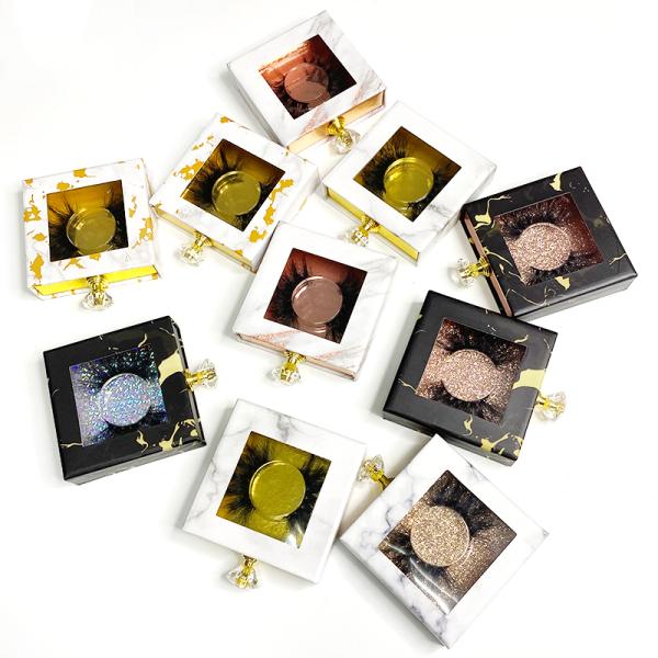 Full Strip 2 Pairs 3D Faux Mink Lashes With Natural Long