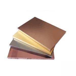 China 304 Rose Gold Color Hairline Brushed Finish Aluminum Honeycomb Sandwich Stainless Steel Sheet Panels For Escalator wholesale