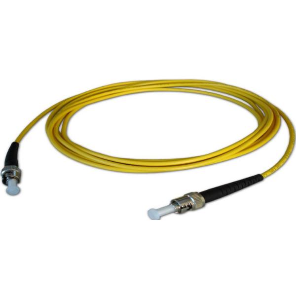 Simplex ST to ST Fiber Optic Patch Cord 9 / 125 μm Singlemode for FTTH