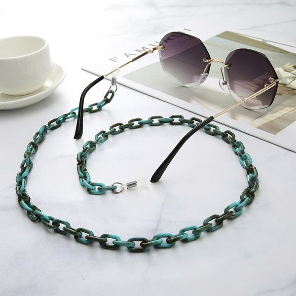 Hot sale gold chains for maskes masking chain acrylic pearl designer masking necklace