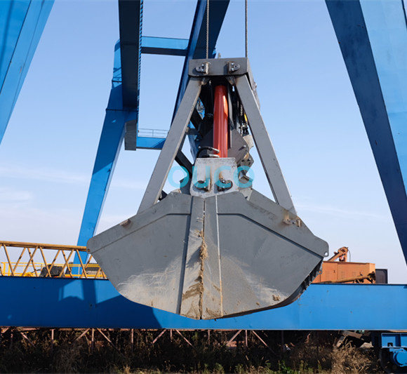 15cbm Clamshell Grab Bucket Wireless Remote Control For Bulk Material