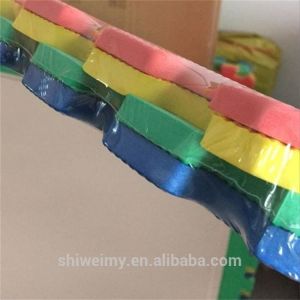 Plain interlocking EVA soft foam exercise floor mats