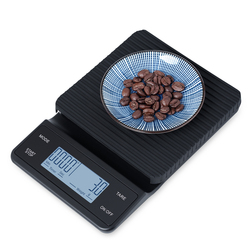 3KG/0.1g  Kitchen Scale with Timer Hand Punch Drip Coffee Scale LCD Digital Coffee Scale 5KG/0.1g Household scale