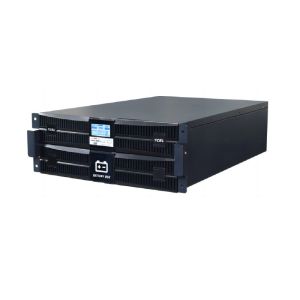 Ultra Wide Input Frequency 40-70Hz Rack Mounted UPS System With RS232 Communicat