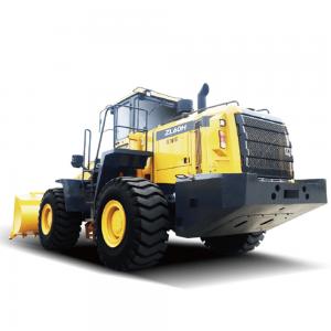 China 174.5KW 6T 3.7M3 Front Wheel Loader ZL60H With Shangchai Diesel Engine on sale