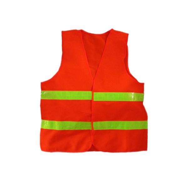 Quality None Pocket 100% Polyester Reflective Jacket Vest for sale