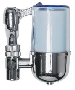 China Clean And Pure Water Filter Tap Attachment , Bathroom Sink Faucet Filter 4 ºC - 80 ºC  Temperature wholesale