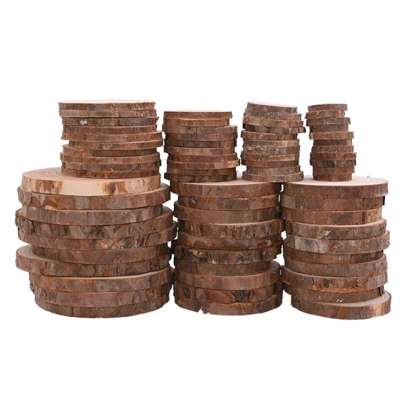 Bark Log 12cm Unfinished Wood Crafts Natural Wood Slices