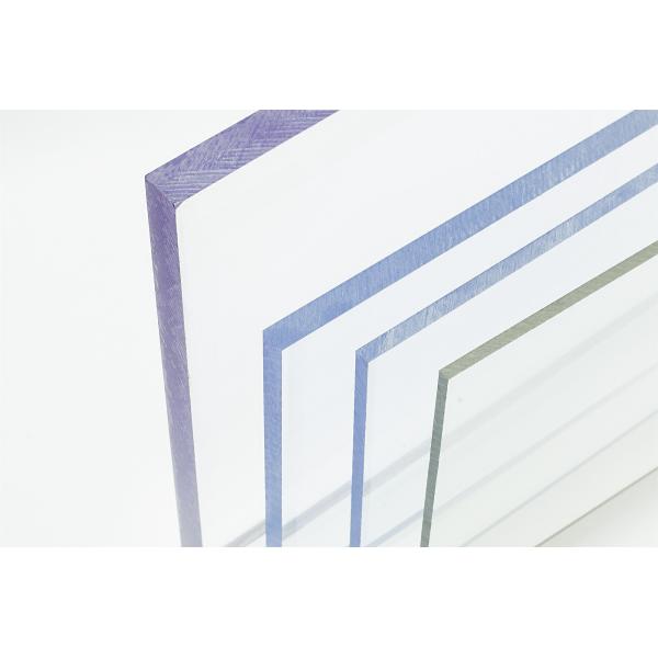 Polycarbonate Solid Sheet 1.22x2.44m UV Protection Roofing Material