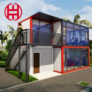 China 20ft 40ft Apartment Shipping Container House Bar Coffee Shop Store with Online Support wholesale